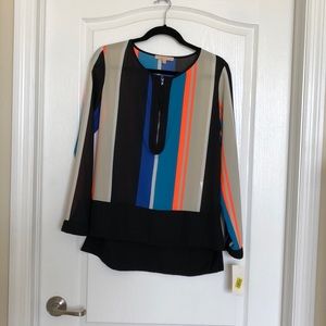Neon blouse